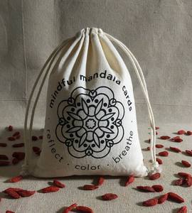 Pochette à cordon Design élégant 100% original Sacs cadeaux en coton pour les fonctions de mariage à vendre au meilleur prix - Product Image 5