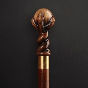 Standard International-Canne réglable en bois avec nœuds multiples, bâton de marche en bois solide pour aînés, excellent prix - Product Image 5