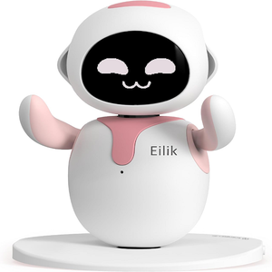 HOTSALES!!! FOR Eilik - Cute Plastic Robot Pets with Abundant Emotions, Animations & <b>Mini</b>-Games, Your Perfect <b>Desk</b> Touch In - Product Image 3