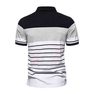 Polo de algodón lavado para hombre, estilo Retro, duradero, suave, cómodo, informal, a la moda, estilo Vintage, venta al por mayor - Product Image 3