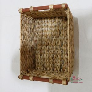 Vintage Compact Plant Fiber <b>Storage</b> <b>Baskets</b> for Home Organization and Efficient <b>Storage</b> in Various Living Spaces - Product Image 4