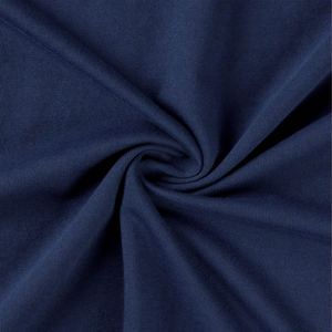 Camiseta clásica azul marino Unisex Cómoda algodón Cuello redondo Spandex Ecológico O-cuello Básico Manga corta Transferencia de calor - Product Image 3