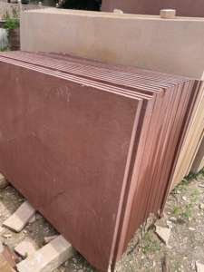 Grande dalle de grès rouge de style sud-ouest avec finition de surface pour les applications extérieures, les salles de bain - Product Image 4