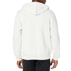 OEM Service Design Style Personnalisé Zip up 300g Hiver Manches Longues 100% Coton, Sweats à Capuche et Sweatshirts pour Hommes basiques - Product Image 4