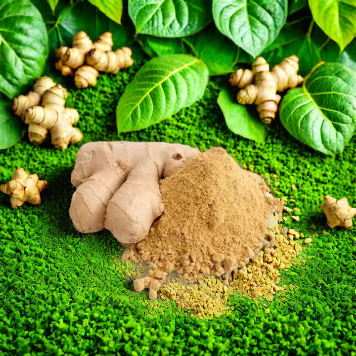 Our Ginger Powder Is Carefully Ground From Organic Ginger Roots Light