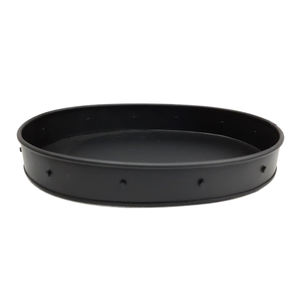 Plato asequible para servir en la mesa, plato para servir, vajilla para Bar, bandeja redonda de Metal de hierro hecha a mano, bronce, tamaño grande - Product Image 3