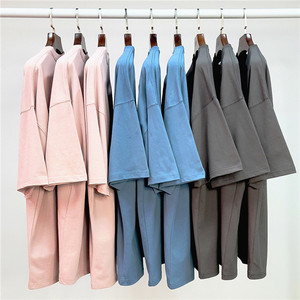 230 Gsm Oversize Heavy Cotton manga corta Super Quality Oem logo Custom Plain Unisex camiseta para hombres - Product Image 2