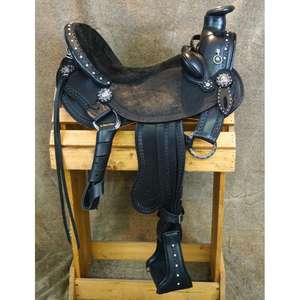 Silla de Montar Inglesa de Cuero Genuino Puro, Artesanal, de Alta Calidad para Adultos, Equipo de Equitación, Sostenible y Cómodo - Product Image 4