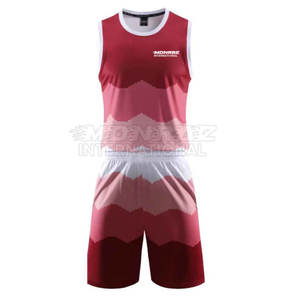 100% Polyester meilleure qualité basket-ball uniforme sport haute qualité sur mesure nouveau Design basket-ball uniforme - Product Image 1