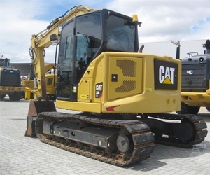 Excavatrice sur chenilles CATERPILLAR 308 d'occasion, 8 tonnes, en bon état de fonctionnement, modèle 2022, godet de 1,15 m pour équipement vidéo, moteur - Product Image 4