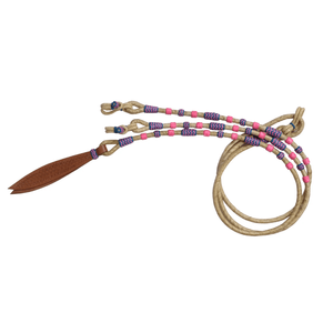 Rwhide-ribete de caballo trenzado a mano, accesorio con diseño multicolor SRM099 - Product Image 1