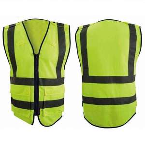 Gilet de sécurité en polyester réfléchissant haute visibilité, écologique, de bonne qualité, plusieurs couleurs, service OEM, vente chaude, style unique - Product Image 2