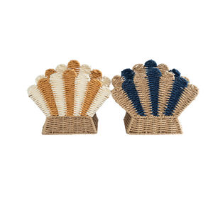 Panier de rangement en jacinthe d'eau tissé à la main, panier de rangement écologique naturel pour la maison, décoration - Product Image 2