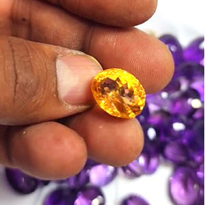 86ชิ้นพลอยสีม่วงธรรมชาติ10มม. ถึง20มม. พลอยรูปไข่986 CTS Lot iroc ขายคุณภาพสูง katela อัญมณีหลวมตัด $เรา237 - Product Image 4