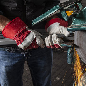 Gants en cuir de camouflage personnalisables de haute qualité avec caractéristiques de sécurité respirantes Mitaines de marque privée pour paysages décontractés d'hiver - Product Image 6