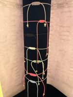 Pulsera Promocional DAFNI BIG PAZAR, Tejida a Mano con Cuentas, Estilo Bohemio, Piedra Natural, Aleación de Metal Precioso, Ancho de Banda de 10 mm, Regalo