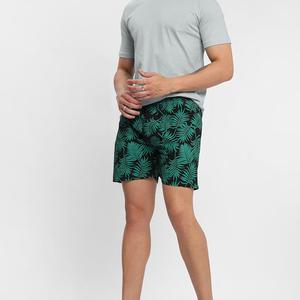 Pantalones Cortos Casuales para Hombre, Estampado Digital, Colores Brillantes, Mezcla de Poliéster/Algodón Suave, Cintura Elástica Alta, Transpirables y Ecológicos - Product Image 6
