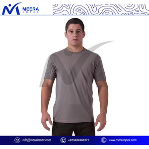 T-shirt à la mode pour hommes, haut respirant en coton à manches courtes et coupe ajustée, tendance 2025 - Product Image 2