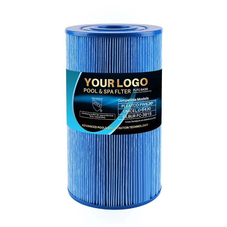 Draagbare Waterfilters Cartridge Met Pwk30 C-6430 FC-3915 Voor Waterbehandeling Zeeffilter