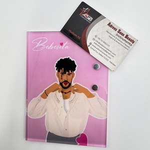 BAD BUNNY Lash Tile Personalizable Acrylic Eyelash Tiles Venta al por mayor Diseño sostenible Custom Lash Pallet Tiles - Product Image 6