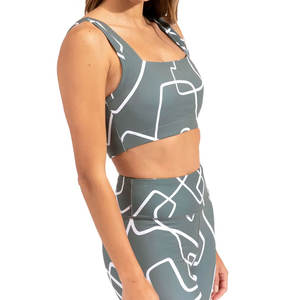 Conjunto de Yoga para Mujer, Transpirable, Cómodo, de Alta Elasticidad, Alta Calidad, Cintura Alta, Logotipo Personalizado, Sin Costuras - Product Image 5