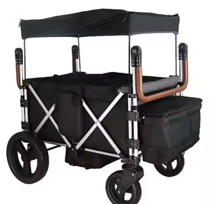 RE Keenzz 7S+ Carrito de Paseo Plegable para 4 Niños, Carrito Plegable con Toldo, Entrega Rápida - Product Image 1