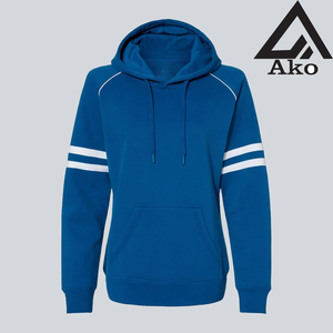 เสื้อฮู้ดดี้ผู้หญิงดีไซน์ใหม่ สีพื้น ระบายอากาศได้ดี สวมใส่สบาย คุณภาพพรีเมียม ผ้าฝ้ายฟลีซ 100%  โลโก้ด้านหน้า สไตล์ลำลอง จาก Ako - Product Image 1