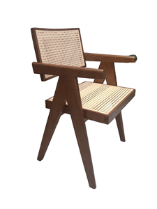 Attan-Silla de café de restaurante, tejido ooden - Product Image 5