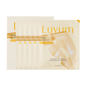 Masque en gel de collagène Yuzu Afterglow pour le visage et le corps, 5 feuilles - Product Image 1