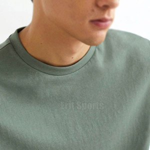 เสื้อยืดผู้ชายสวมใส่สบาย แฟชั่นลำลอง ขนาดสั่งทำได้ ระบายอากาศดี เป็นมิตรกับสิ่งแวดล้อม ผ้าฝ้าย 100% ทรงปกติ น้ำหนักเบา - Product Image 5