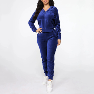 Collection Hiver : Ensemble Survêtement Personnalisé 2 Pièces pour Femme – Sweat à Capuche et Pantalon de Jogging – Vente en Gros - Product Image 3