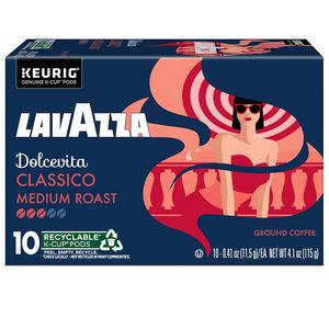 Lavazza Dolcevita Classico, dosettes Keurig K-Cup individuelles, café torréfié moyen, boîte de 60 (6 paquets de 10) - Product Image 3