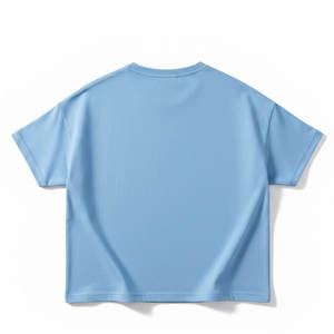 Camiseta de Protección Solar para Niños, 100% Algodón, Informal, Ecológica, Ligera, Tejido Transpirable para Días de Playa, Verano al Aire Libre - Product Image 2