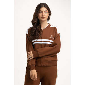 ชุดลำลองแบบเข้าชุด WM-COD-WS25-206 ทรงปกติ แฟชั่นทันสมัย ชุดกีฬาถักนิตติ้งสองชิ้น ไซส์ XXS ชุดเข้าชุด - Product Image 2