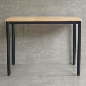 OMA HBOM001 Series 100x60cm Natural Wood <b>Computer</b> <b>Desk</b> Simple Style Laptop Table with Storage for Home Office or Bedroom - Product Image 2