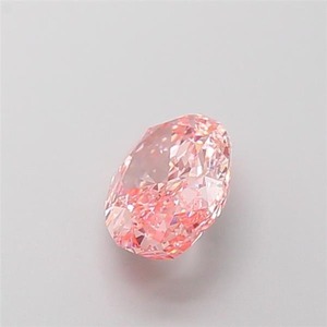 เพชรรูปวงรี1.59 CT ปลูกในห้องปฏิบัติการ VS2สีชมพูสดใสแฟนซี - Product Image 3