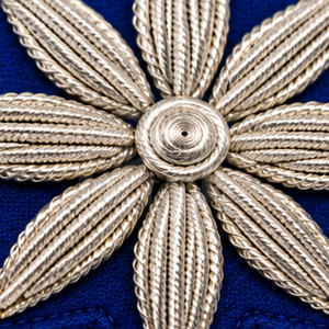 Badge en fil métallique fait main de qualité supérieure, patch personnalisé en fil, applique décorative à coudre pour chapeaux, vêtements, artisanat et accessoires - Product Image 6