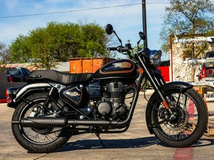 Nuova Moto Stradale <span class=keywords><strong>Royal</strong></span> <span class=keywords><strong>Enfield</strong></span> Bullet <span class=keywords><strong>350</strong></span> Black Gold 2026 di Alta Qualità e Prestazioni - Product Image 2