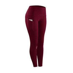 Leggings de yoga pour femmes, vêtements de sport de haute qualité, sans couture sur le devant, confortables, OEM ODM, logo personnalisé - Product Image 4