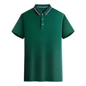 High Quality 100% Cotton Custom Printing Embroidery Oem Logo Plain Blank Men Polo T Shirt Polo Shirt