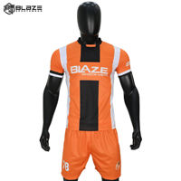 Custom dewasa disesuaikan Jersey pakaian Camisa De waktu peralatan sepak bola penuh setelan sepak bola Kit Set jersey sepak bola