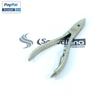 Coupe-ongles professionnel robuste en acier inoxydable japonais à lame courbée de 13 cm, pour manucure et pédicure, avec large ouverture de mâchoire