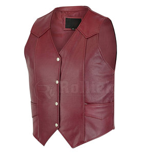 Chaleco de Cuero para Hombre, Material de Primera Calidad, Precio al por Mayor, Chaleco de Cuero de Moda para Hombre, Hecho en Pakistán - Product Image 3