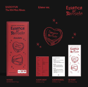 EXO เบคฮยอน - [ ESSENCE OF RIVERIE ] 5TH (เวอร์ชั่น PLATFORM) อัลบั้มเคป๊อปขายดีที่สุดในเกาหลี - Product Image 4