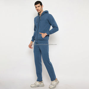 Nardon Apparels, conjunto de chándal atlético con cremallera completa para hombre, chándal de entrenamiento a la moda, chaquetas y pantalones de manga larga, 2 piezas - Product Image 1