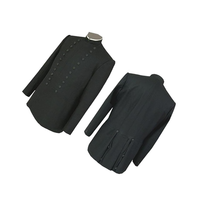 Manteau long réversible épais pour homme, style Ancien commandant Maçonnique des Templiers