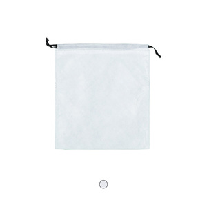 Custom Logo Drawstring Gift Bag Sport Portable Bamboo Fiber Packaging Tote Bag for Business