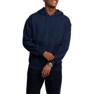 Sudaderas con capucha para hombre, jerséis con logotipo personalizado y serigrafiado, sudadera básica para correr, sudaderas con capucha recortadas de talla grande para hombre - Product Image 1