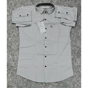 Camisa de algodón pesado con cierre de botón fácil de lavar para hombre, venta de exportación al por mayor de exportador indio - Product Image 3