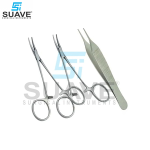 Basis of Surgery Instruments Wound Dressing Small Instruments Set Stainless Steel Surgery Set by SUAVE SURGICAL INSTRUMENTS - Product Image 5